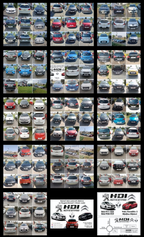 Auto Otpad HDI Peugeot Citroen Renault Pezo Reno dijelovi djelovi