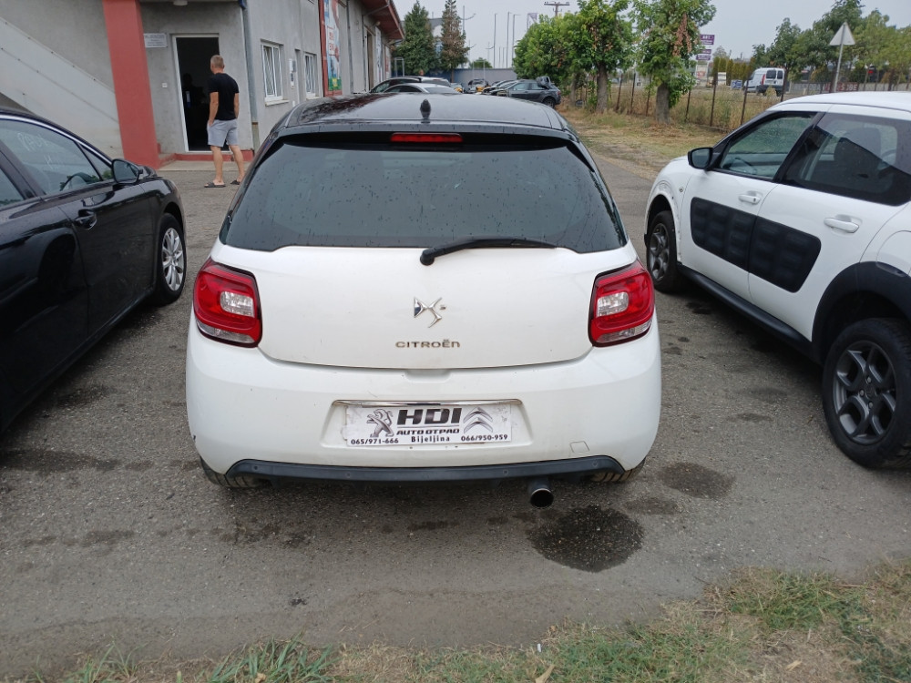 Citroen DS3 krov krak polustranica stub sasija blatobran gepek