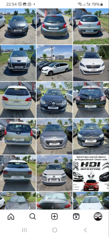 Renault Clio Megan Senik Kadjar Captur klio Reno dijelovi djelovi