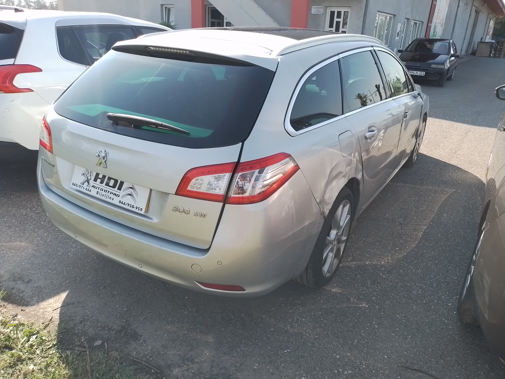 Peugeot 508 2.0 hdi 120kw 2012 god dijelovi djelovi pezo