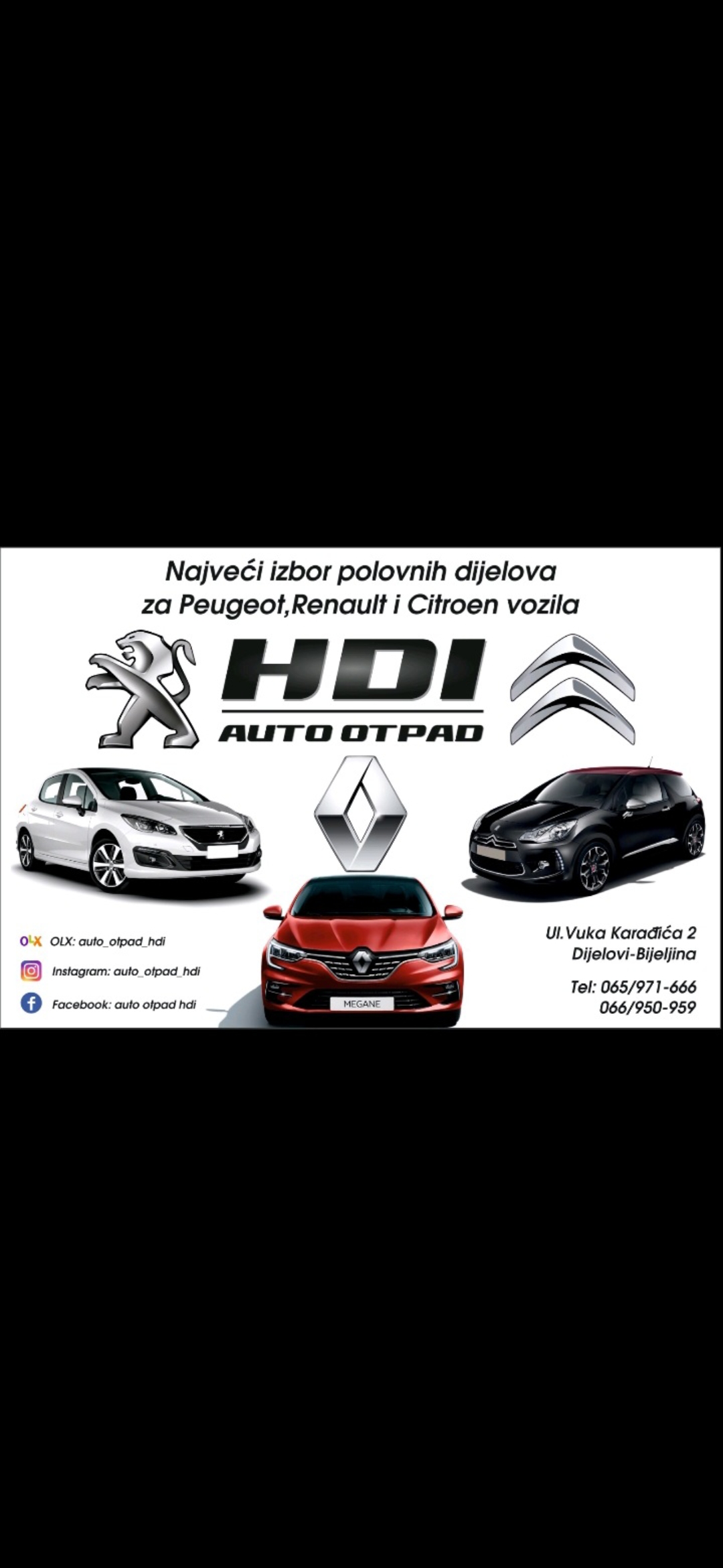 Peugeot 2008 Pezo zadnji branik spojler gepek vrata staklo stop svijetlo led stopka