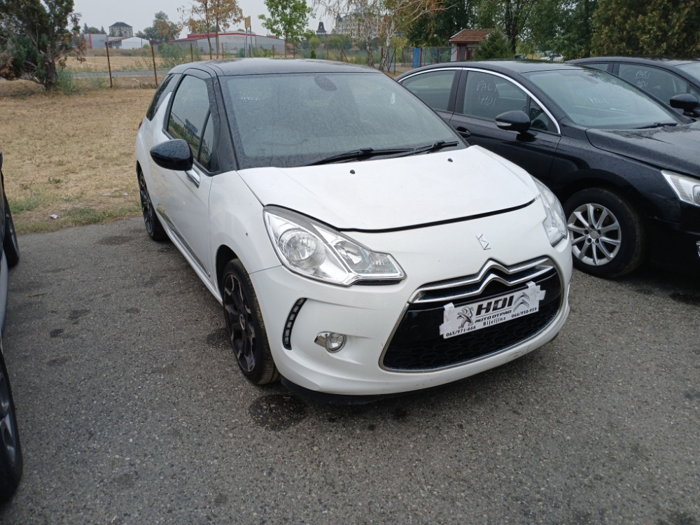 Citroen DS3 krov krak polustranica stub sasija blatobran gepek