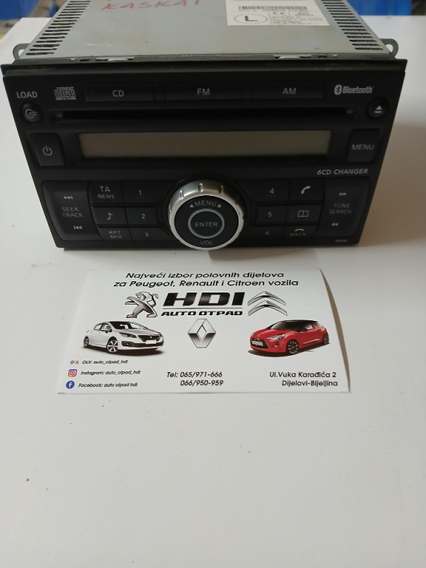 28185JD40A radio cd nissan qasqai nisan kaskai