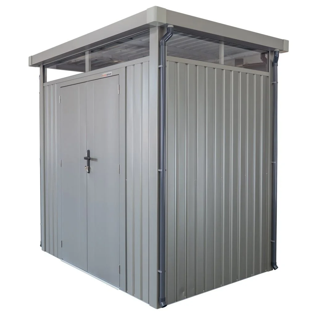 Toplocinkana metalna vrtna kućica RURIS 2300MH 230 x 166 x 222 cm