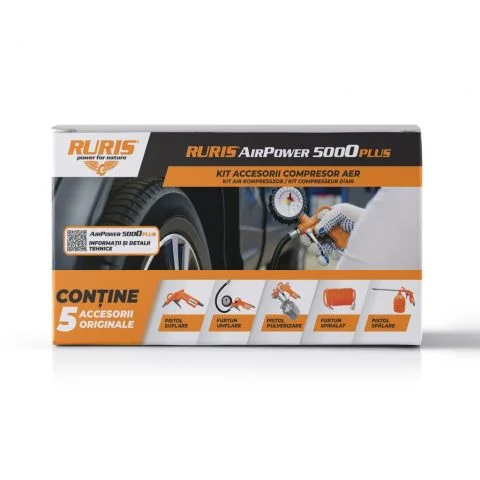 RURIS AirPower 5000PLUS komplet pribora za kompresor