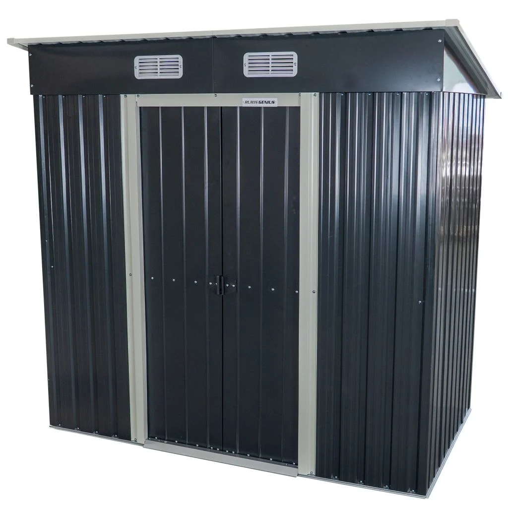 RURIS POCINKOVANA METALNA VRTNA KUĆICA GENIUS 196MH 180x106x179 cm