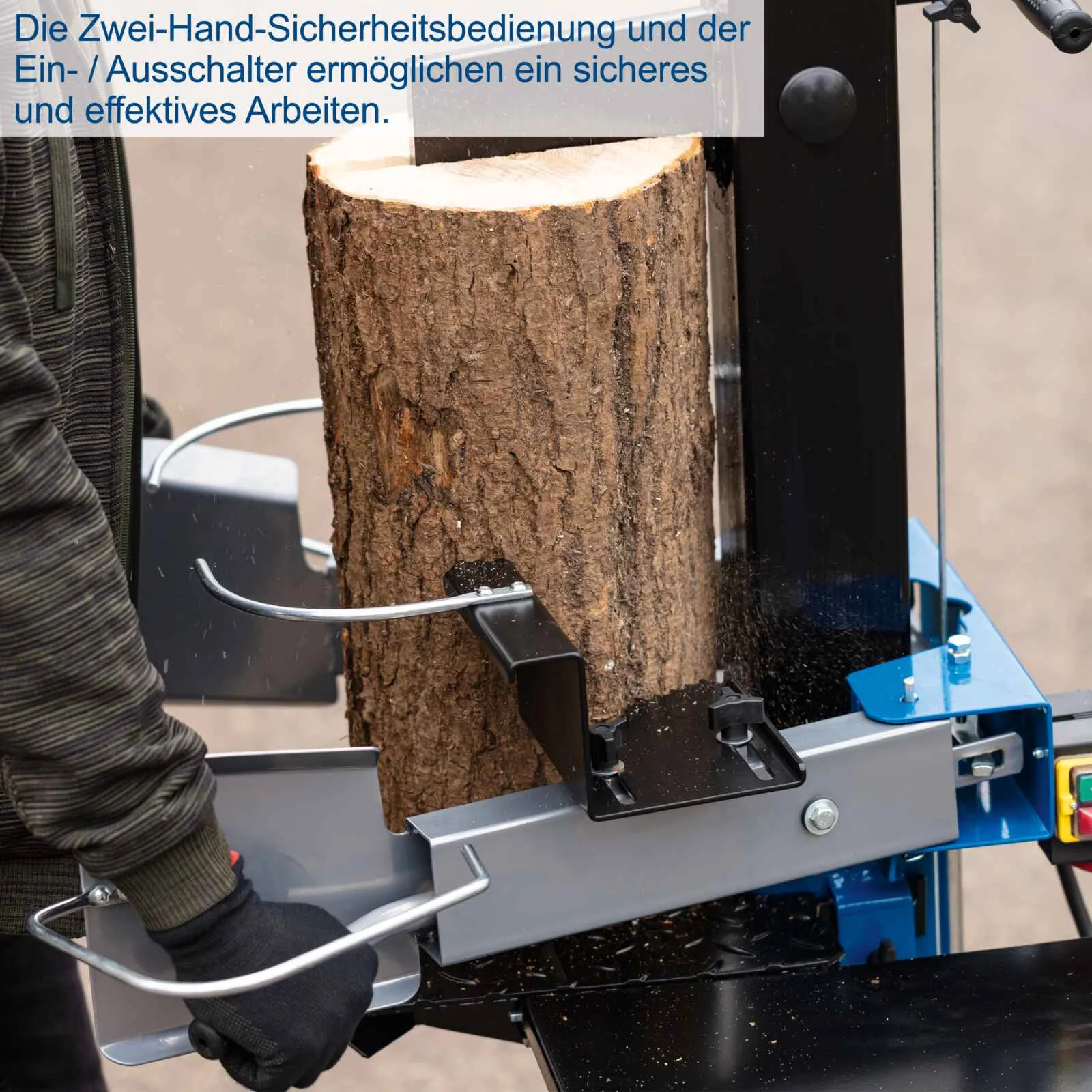 Scheppach vertikalni cjepač za drva HL810 – 8T