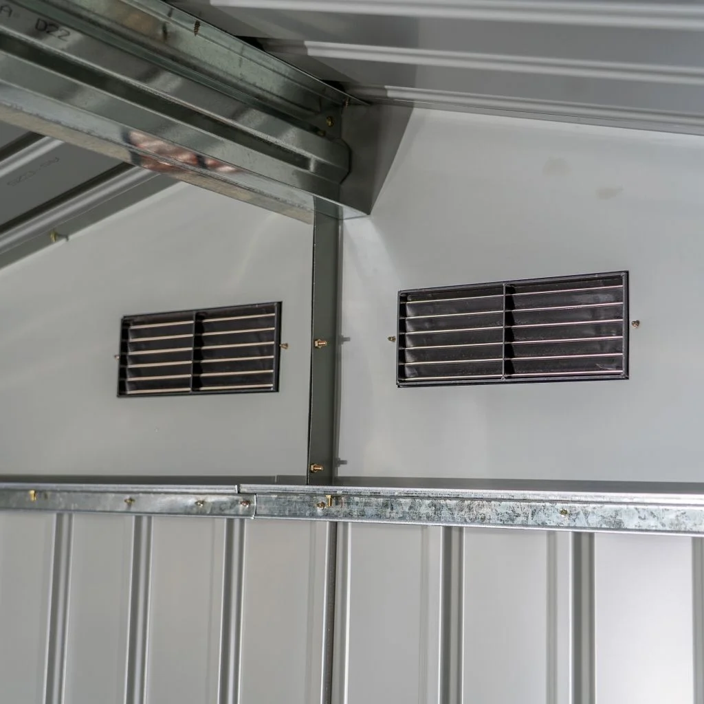 Ruris pomoćna metalna baštenska kućica Genius 2770MH – 277x259x203cm