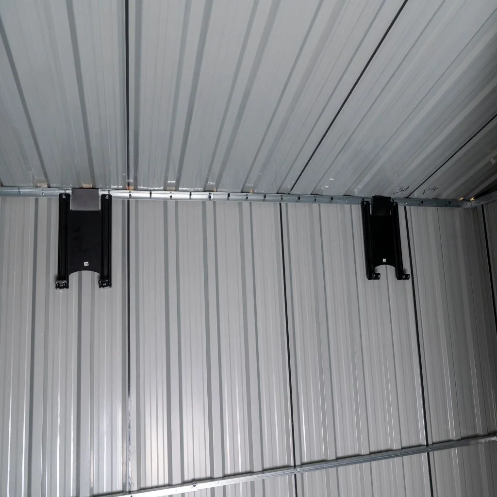 RURIS POCINKOVANA METALNA VRTNA KUĆICA GENIUS 196MH 180x106x179 cm