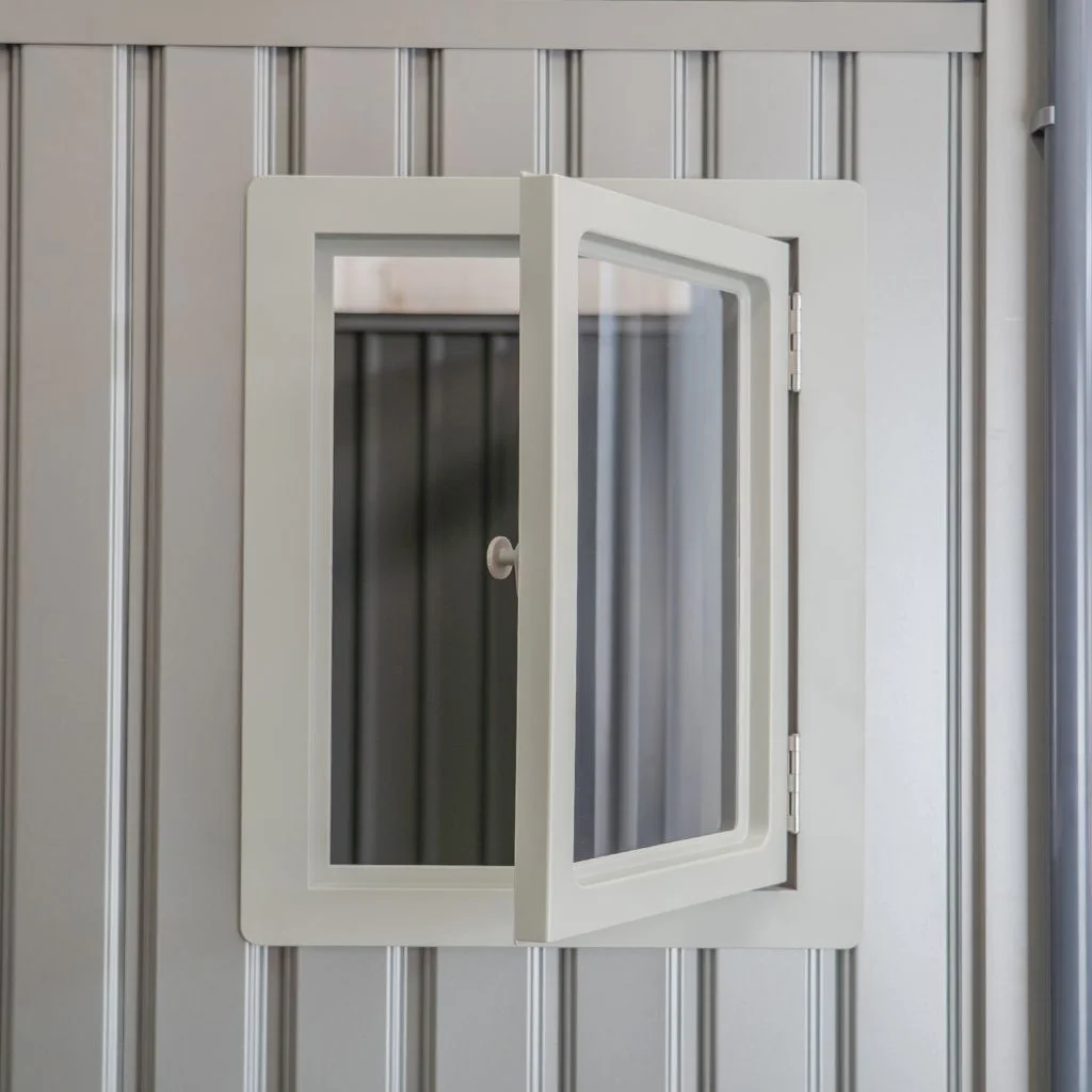 Toplocinkana metalna vrtna kućica RURIS 2300MH 230 x 166 x 222 cm