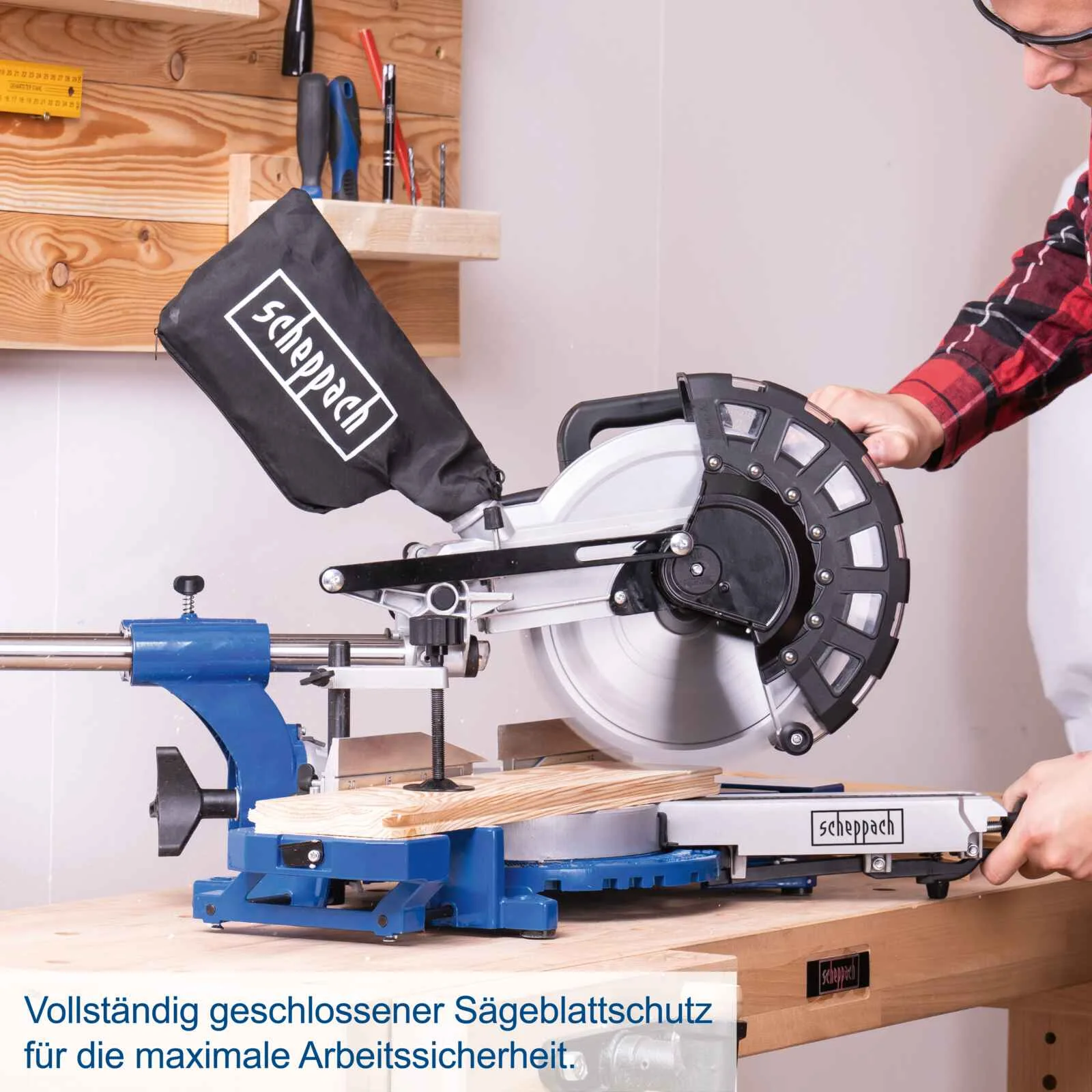 Scheppach preklopna potezna pila HM216 216mm
