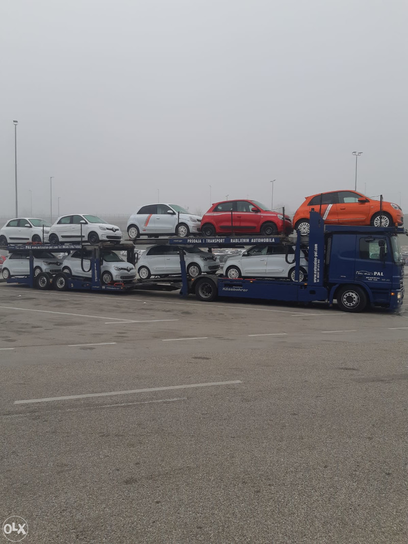 Transport vozila iz Europe