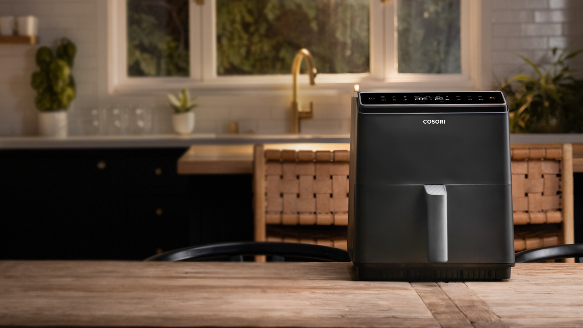 Friteza na vrući zrak COSORI Dual Blaze 6.4-Litre Air Fryer- Crna