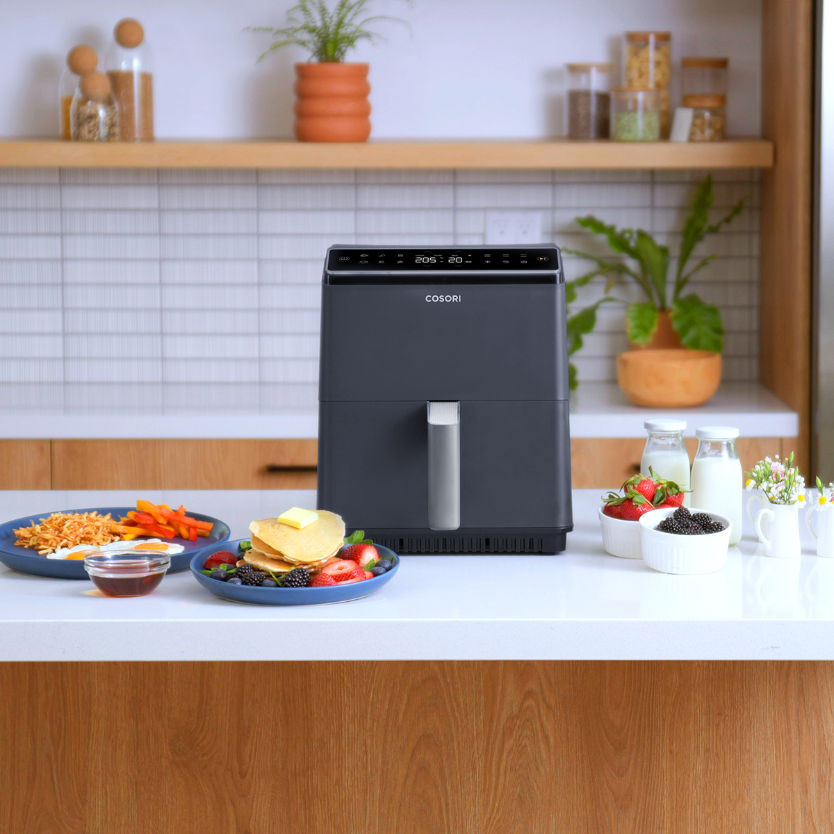 Friteza na vrući zrak COSORI Dual Blaze 6.4-Litre Air Fryer- Crna