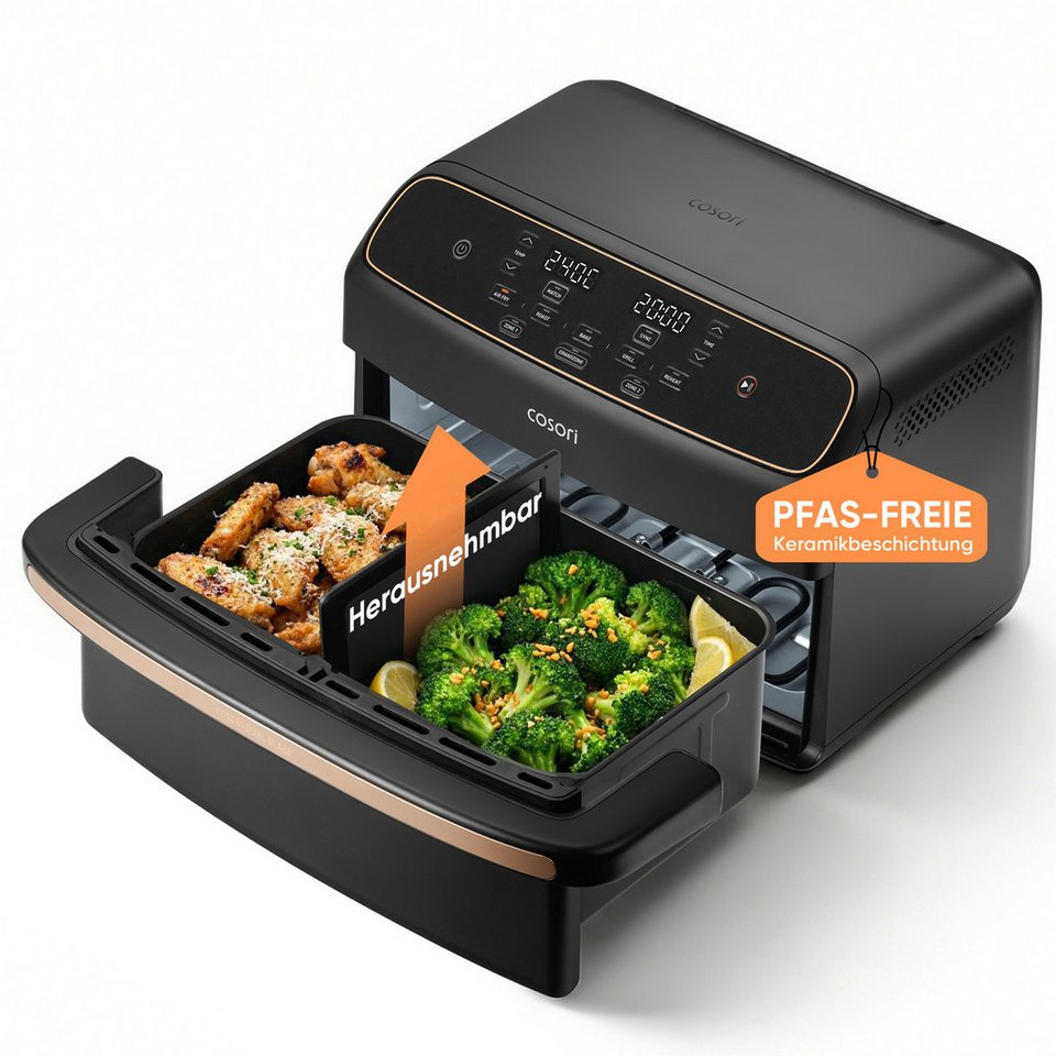 Friteza Cosori Dual Blaze TwinFry Compact