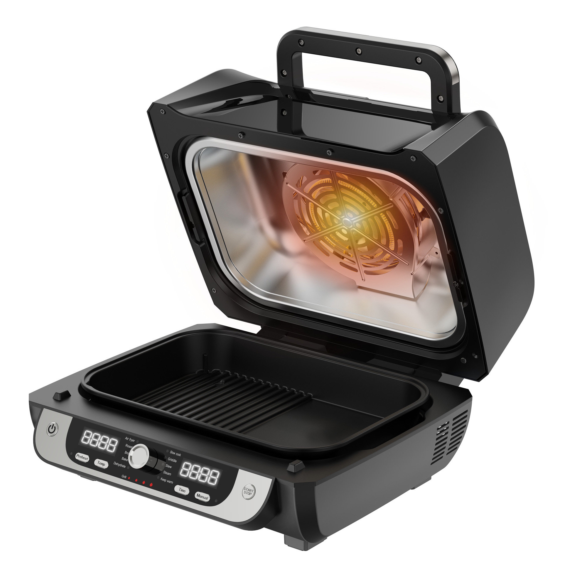 Friteza na vrući zrak & Grill Elit GrillFry360 PRO 12u1 6(l)