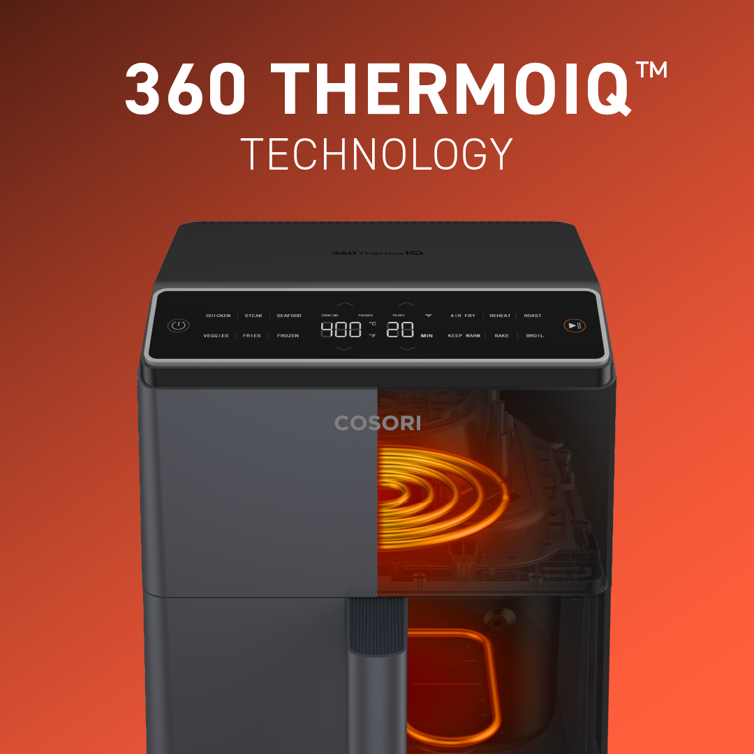 Friteza na vrući zrak COSORI Dual Blaze 6.4-Litre Air Fryer- Siva
