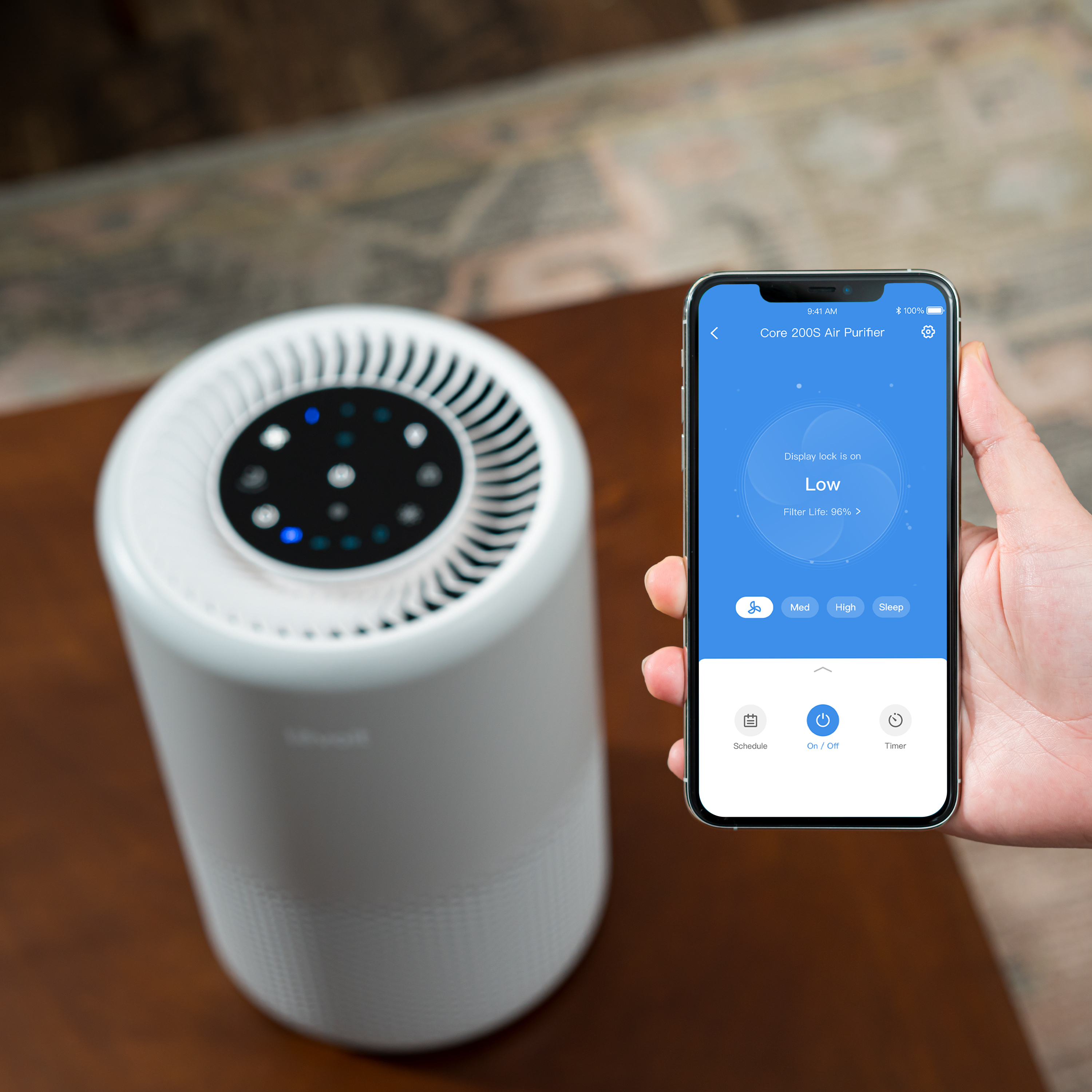 Pročišćivač zraka Levoit Smart True HEPA Air Purifier Core 200S