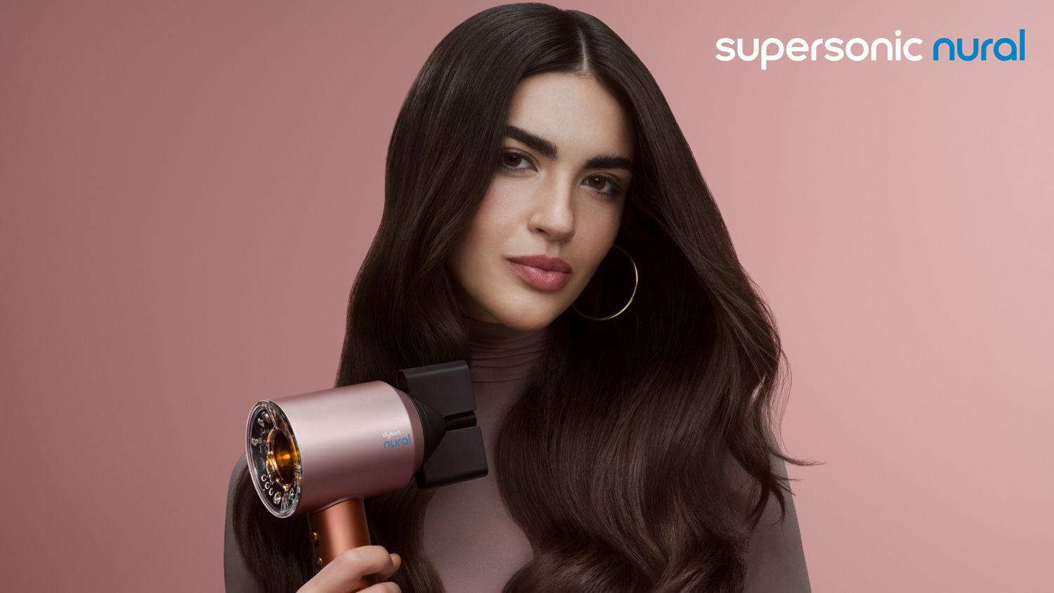 Dyson Supersonic Nural HD16 Amber Silk / Pink Champagne | Limited Edition