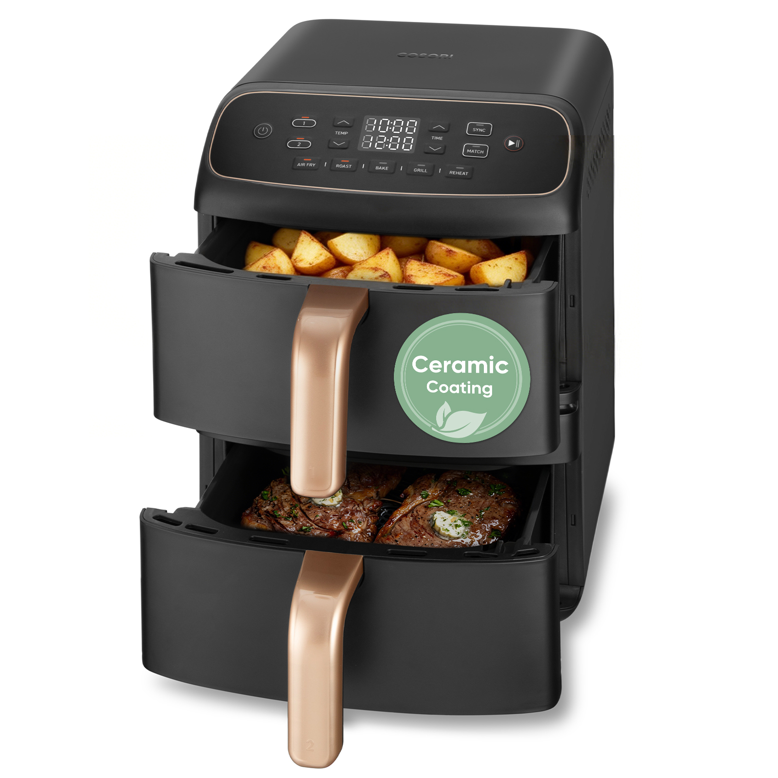 Friteza na vrući zrak Cosori Turbo Tower Compact CAF-DC861-CEUR