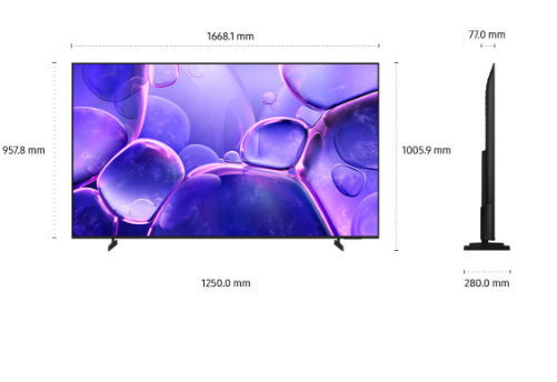 TV Samsung UE 75U8072FUXXH 75"