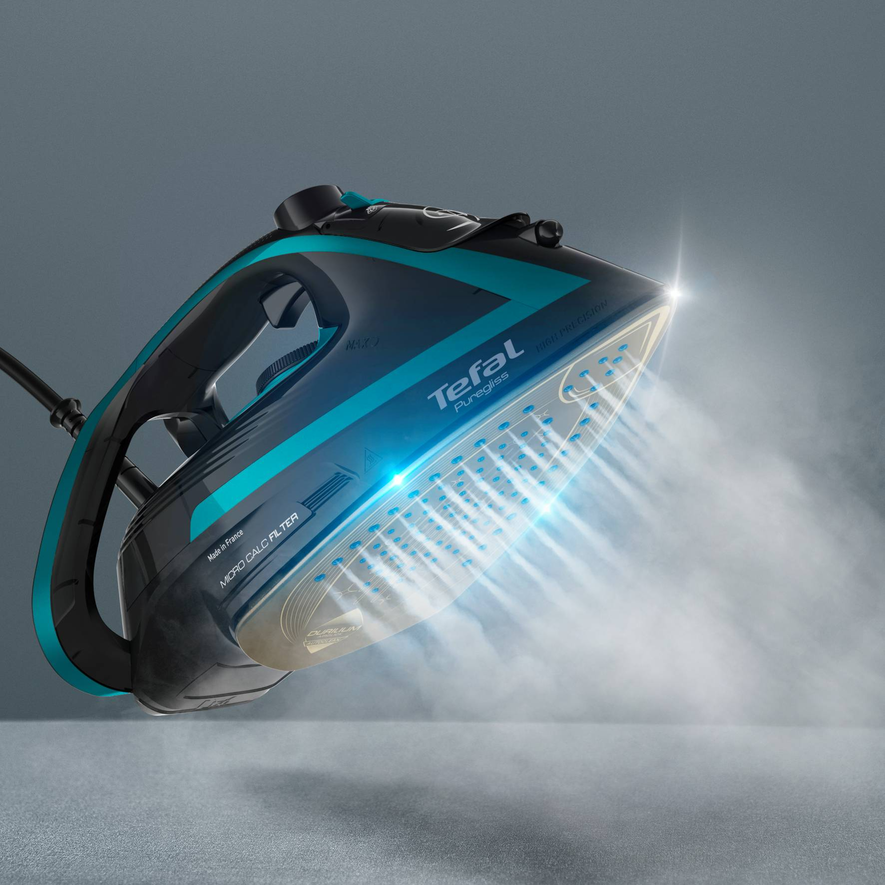 Pegla na paru Tefal FV8066E0 Puregliss 3000W