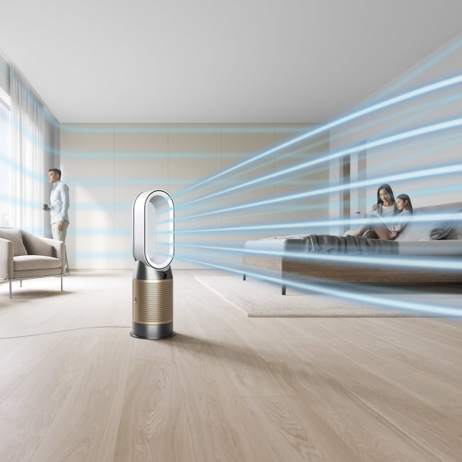 OUTLET/ Pročišćivač Dyson Pure Hot & Cool Formaldahyde HP09 White/Gold 369020