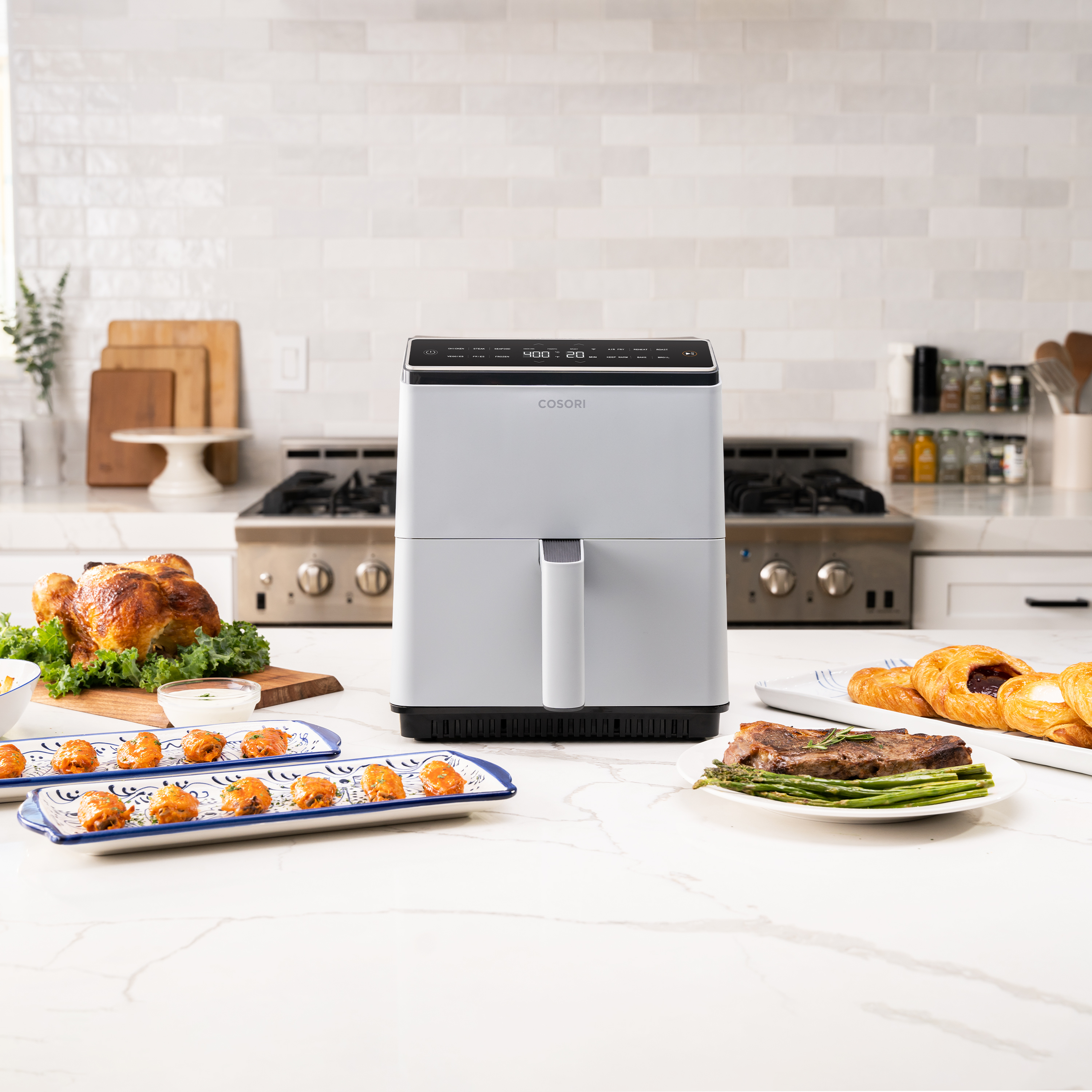 Friteza na vrući zrak COSORI Dual Blaze 6.4-Litre Air Fryer- Siva