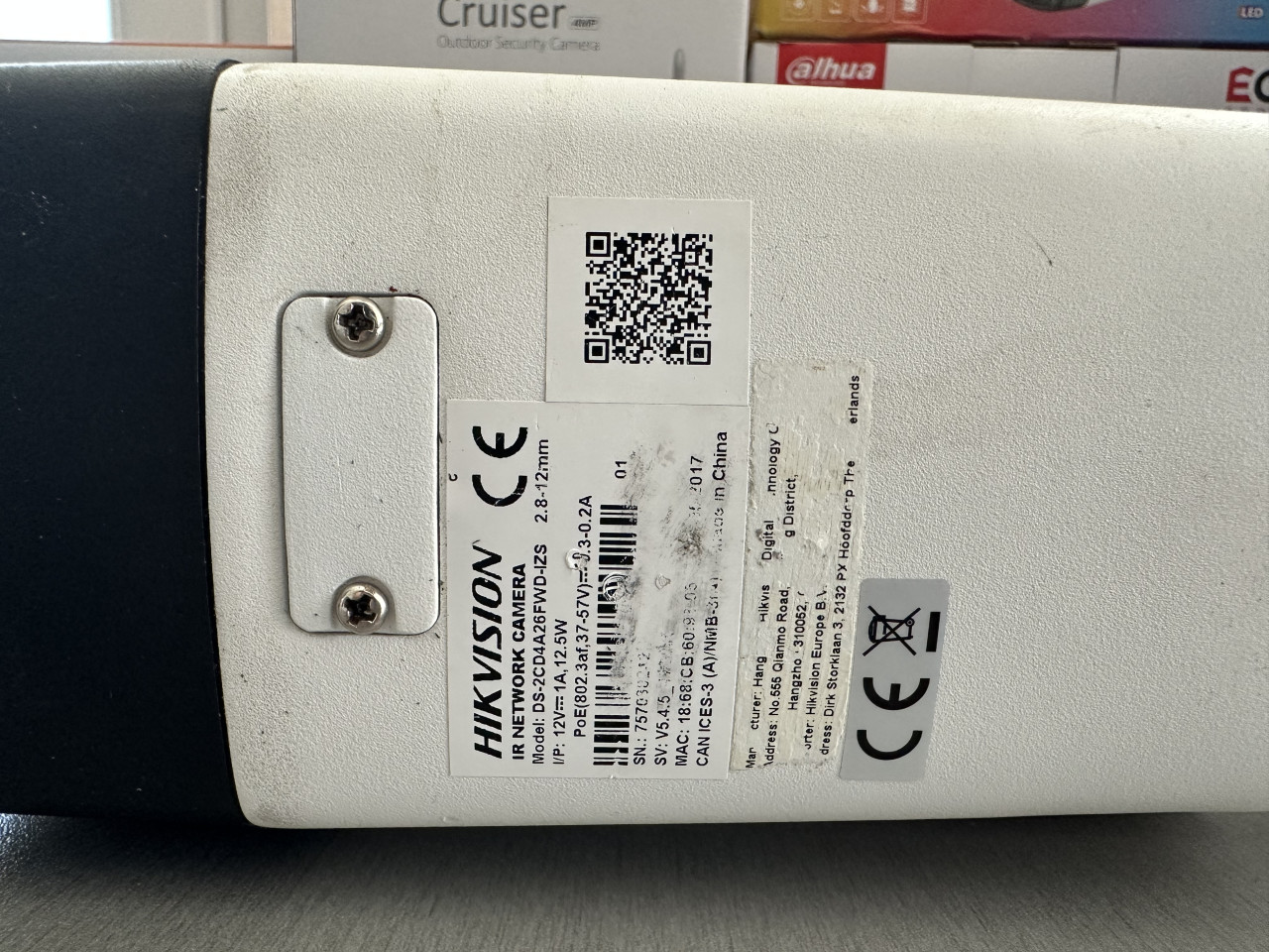 HIKVISION kamera citanje tablica ANPR LPR
