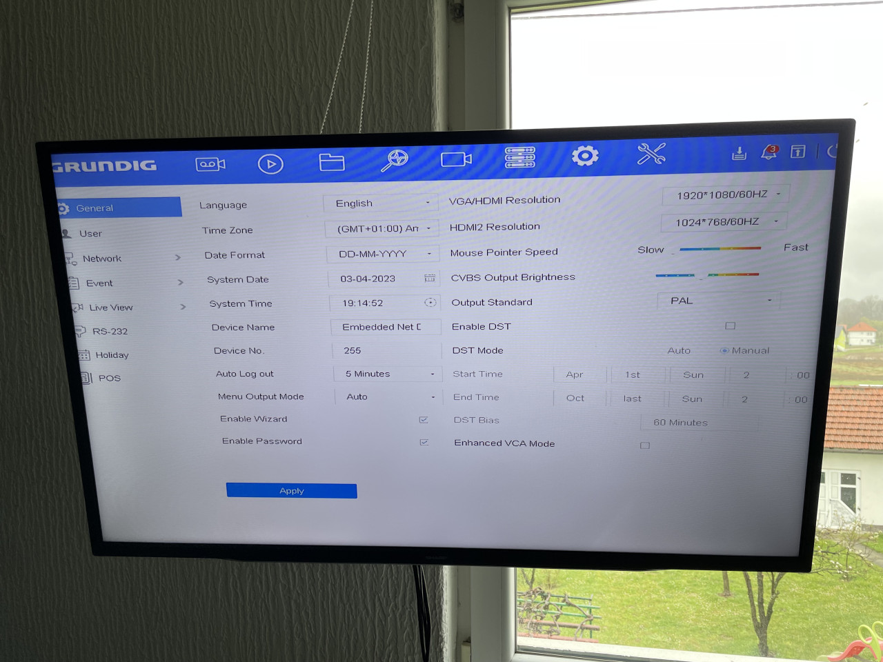 Hikvision GRUNDIG GD-RT-AT5016N DVR snimac 16 ch Pro
