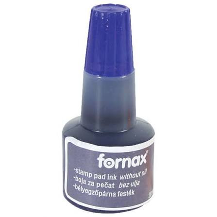 Tinta pečatna plava 30ml FORNAX