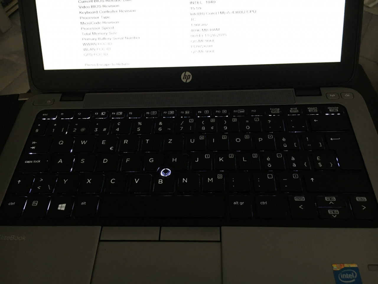Laptop HP EliteBook 820 G1