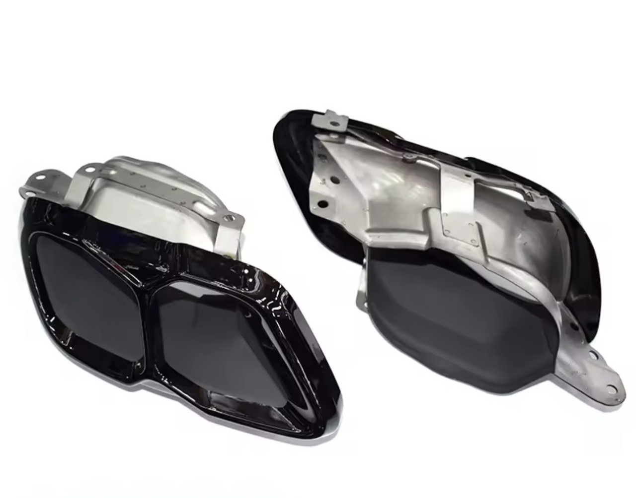 Rore auspuh bmw x5 x6 x7 g serija 60i crne sjajne