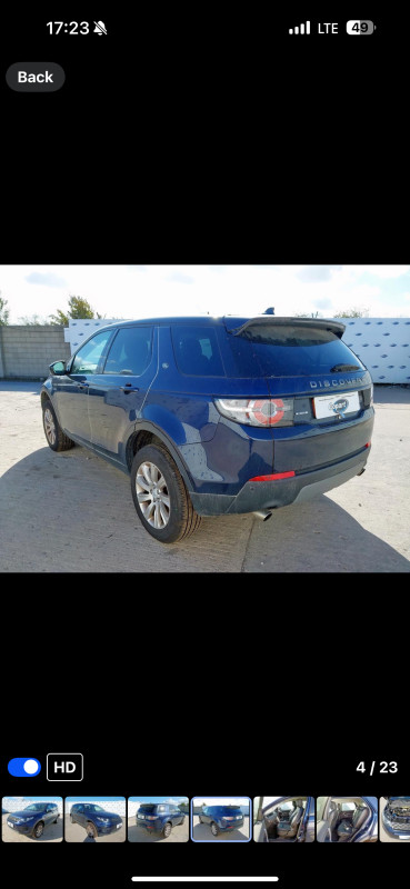 Land rover discovery sport 2015 td4 2.0 dizel dijelovi djelovi