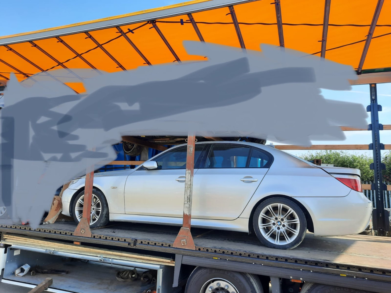 Bmw e60 m paket 530d 2008 automatik dijelovi djelovi