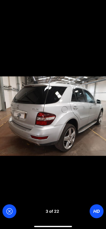 Mercedes ml w164 facelift 2011 dijelovi djelovi 350 cdi om642