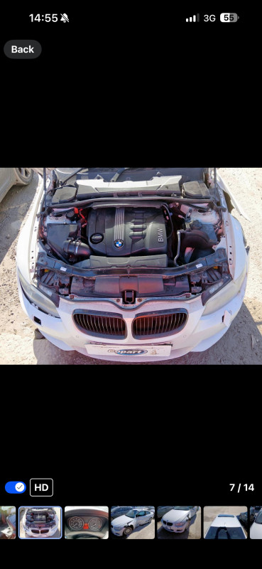 Bmw e92 dijelovi djelovi 330d n57 m paket facelift 2012