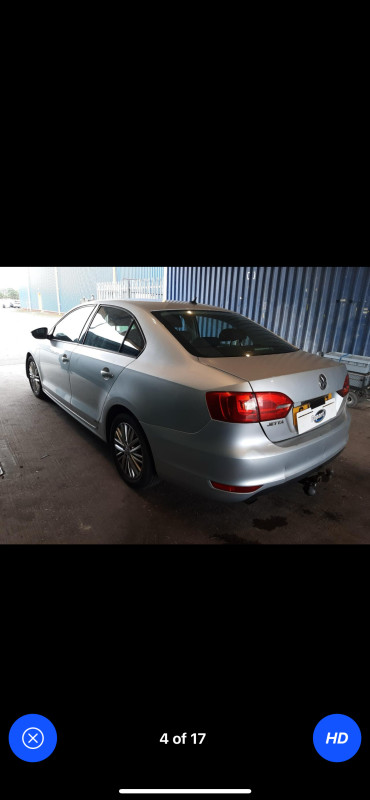 Vrata prednja zadnja lijeva desna vw jetta 2014 siva