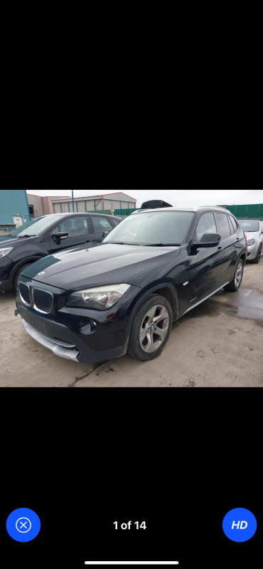Prednji kraj bmw x1 2011 branik hauba blatobran far farovi