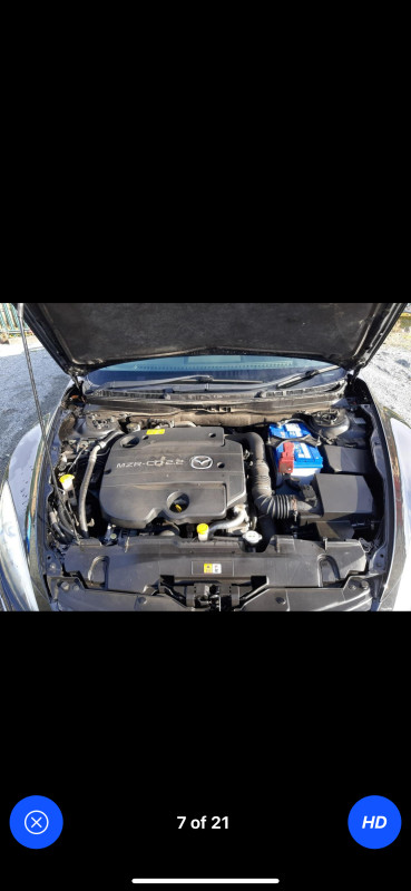 Mazda 6 2,2 2.2 mzr dijelovi djelovi 2010 mzr-cd