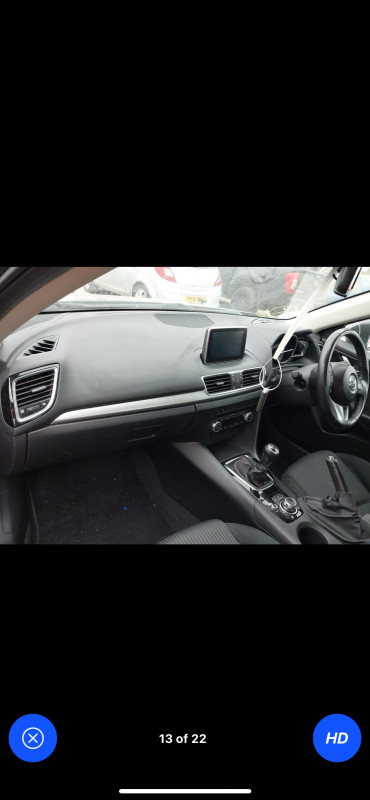 Mazda 3 2.2 dijelovi djelovi skyactiv 2,2 2015 kao nova