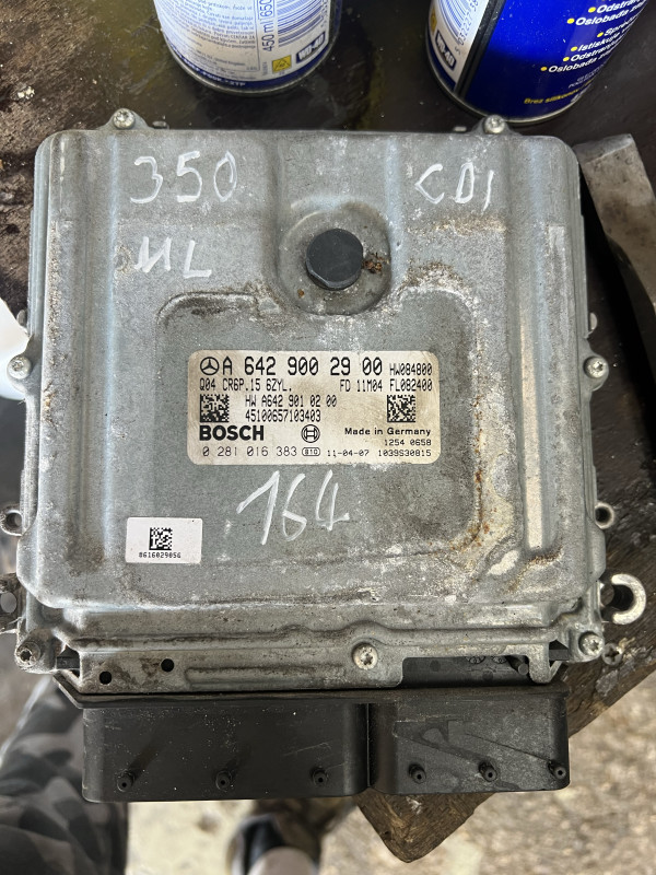 Kompjuter motora ecu mercedes ml w164 350 cdi A6429002900