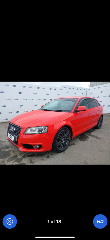 Audi a3 dijelovi 2010 sline s line 170ks 2.0 tdi djelovi