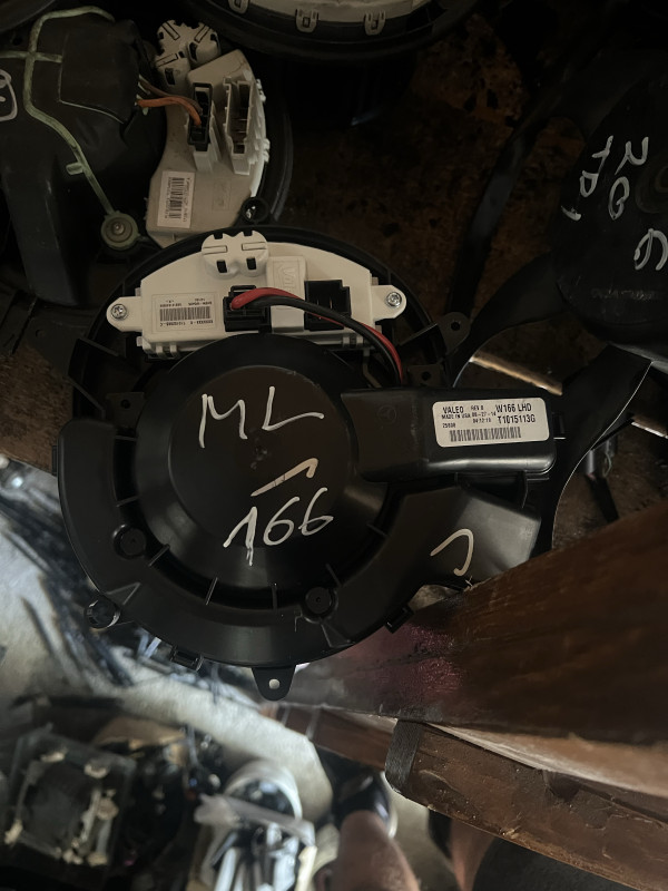 Ml w166 2014 ventilator kabine elektronika grijanja