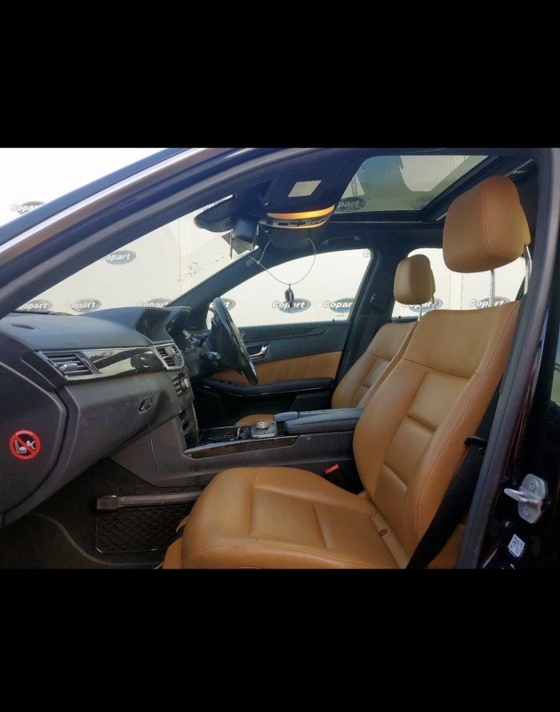 Crno nebo amg mercedes w212 e klasa limuzina siber