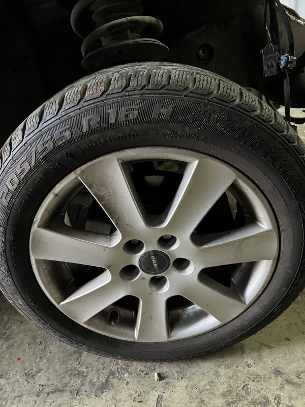Felge i gume 5x100 chrysler golf 16ke 16 borbet