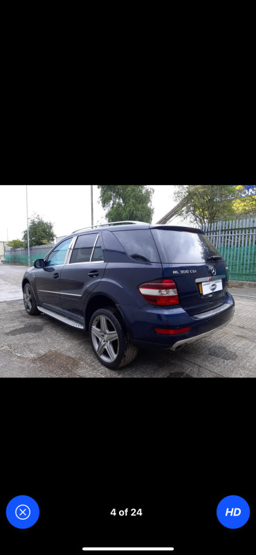 Mercedes dijelovi ml w164 facelift 2011 300 cdi 350 v6 om642