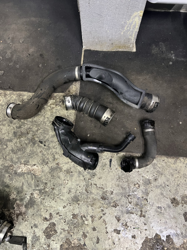 Crijevo crijeva zraka bmw n57 n57d30a 3.0d interkuler dizel