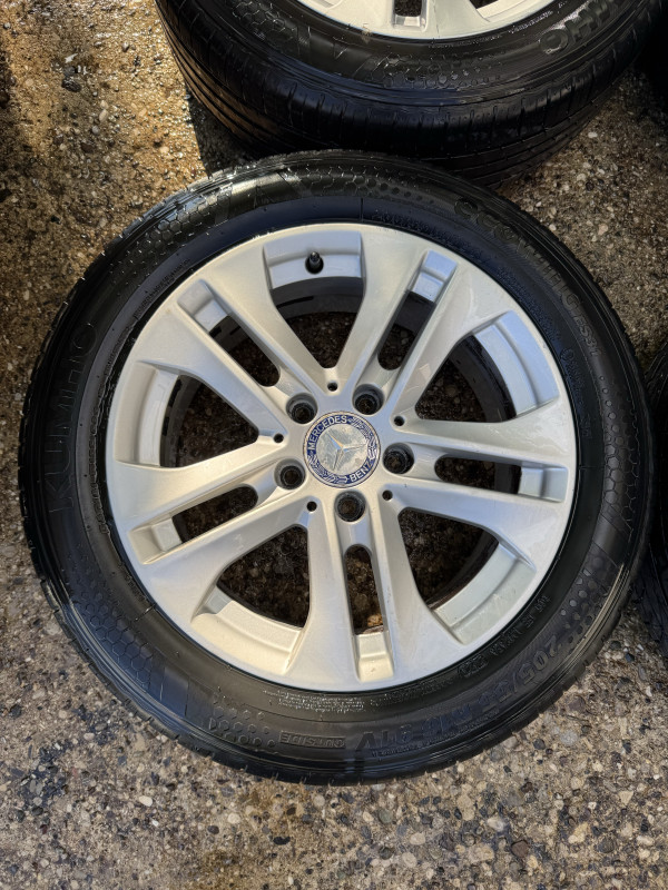 Felge i gume 16 mercedes c klasa w204 w212 5x112 gume dot 25