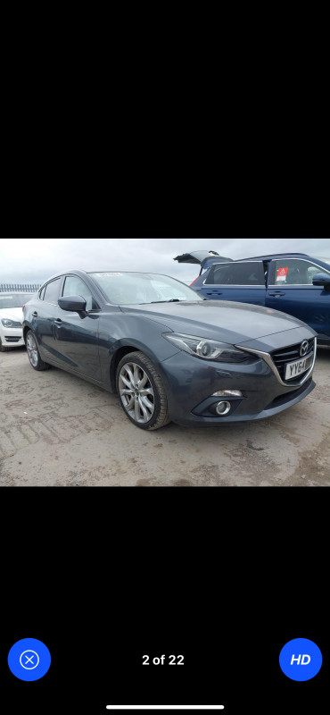 Mazda 3 2.2 dijelovi djelovi skyactiv 2,2 2015 kao nova